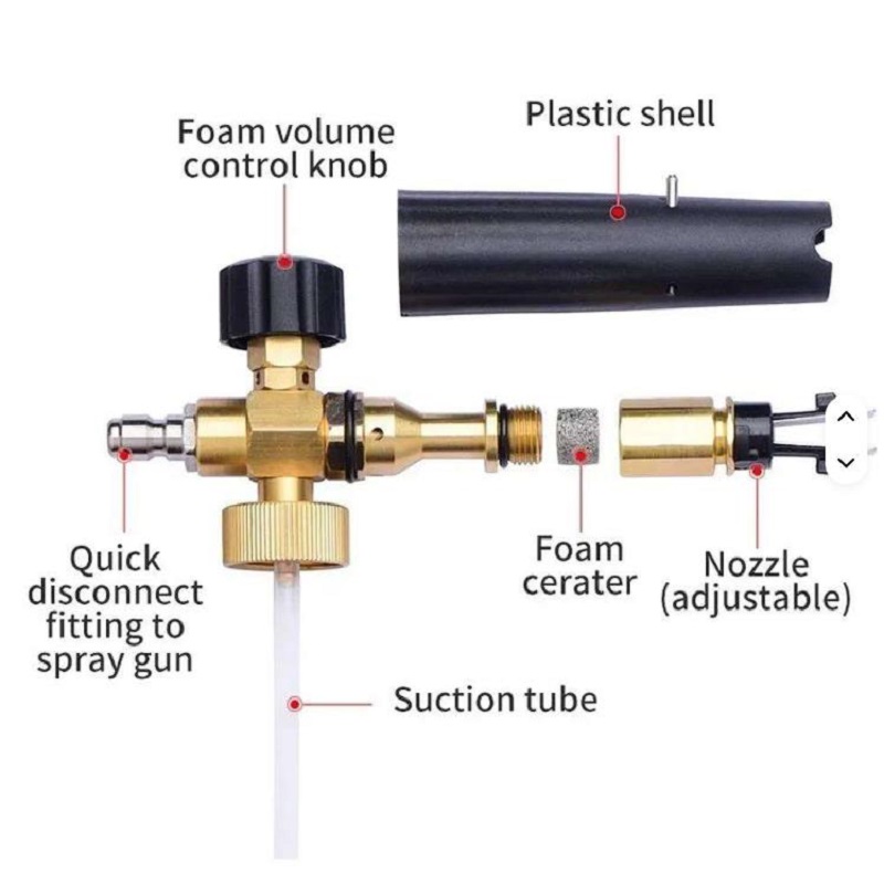 Lavadora de carro, pistola de  - Pressure Washer Foam Gun avaliação e preço